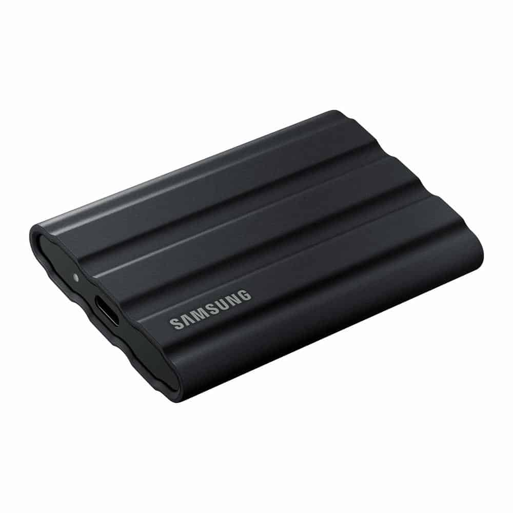 (image for) Samsung T7 Shield Portable 2TB SSD Black USB3.2 Gen2 USB-C/A